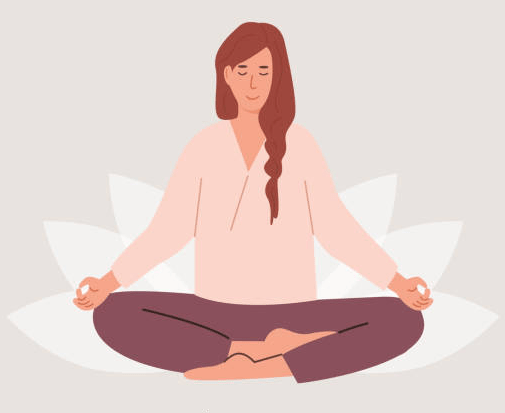 Postura de meditación Birmana